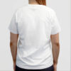 Woman's Tee - Two Colour Straight Logo White